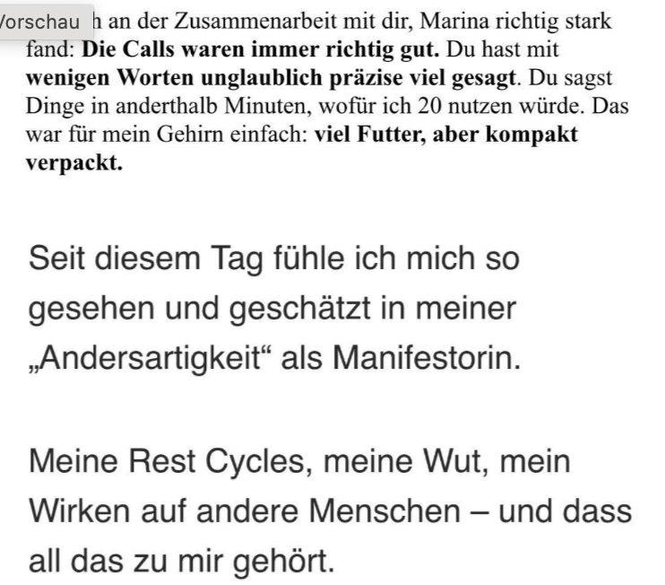 Kundenstimme
